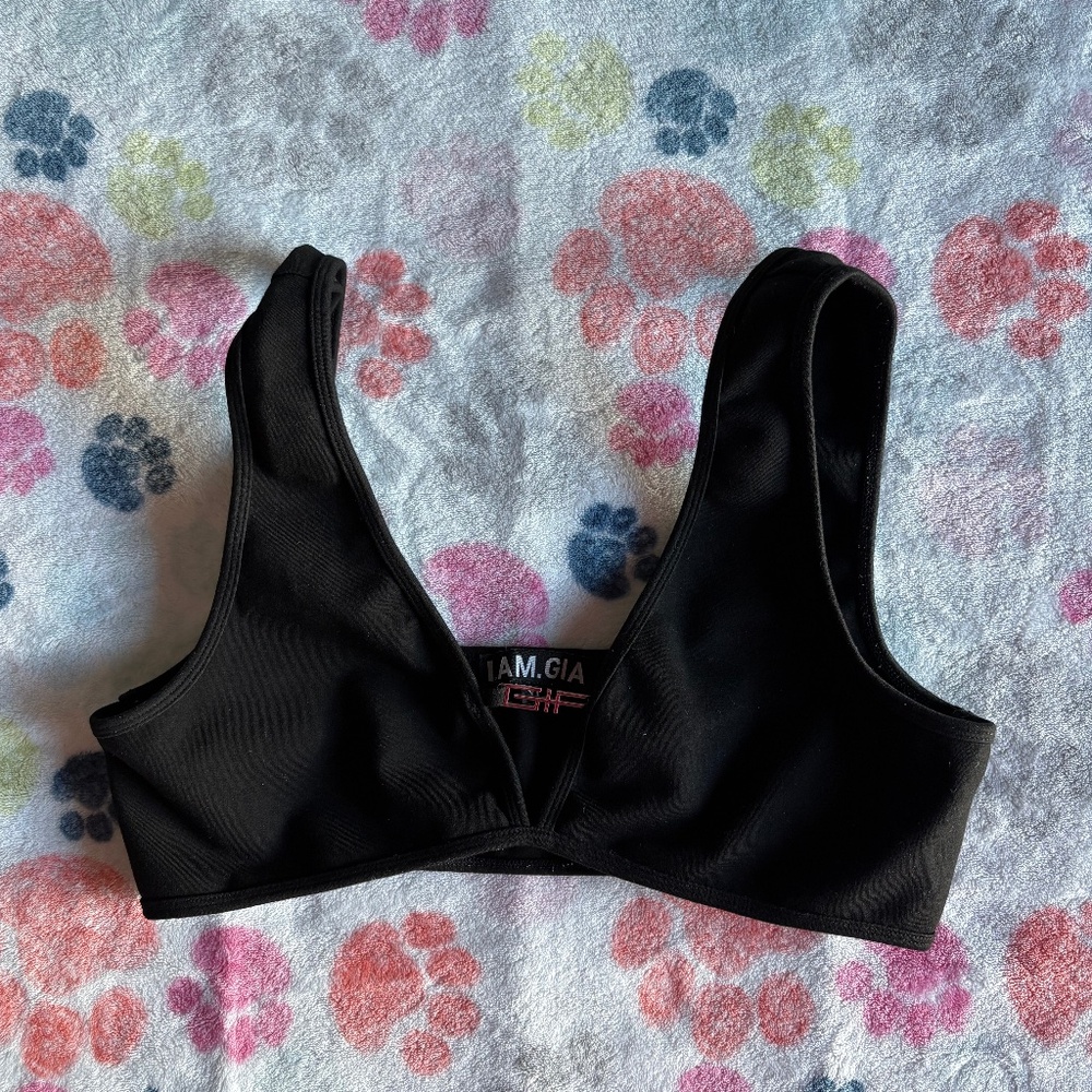 I.AM.GIA Lucid Black Top Size XL - Picture 3 of 4